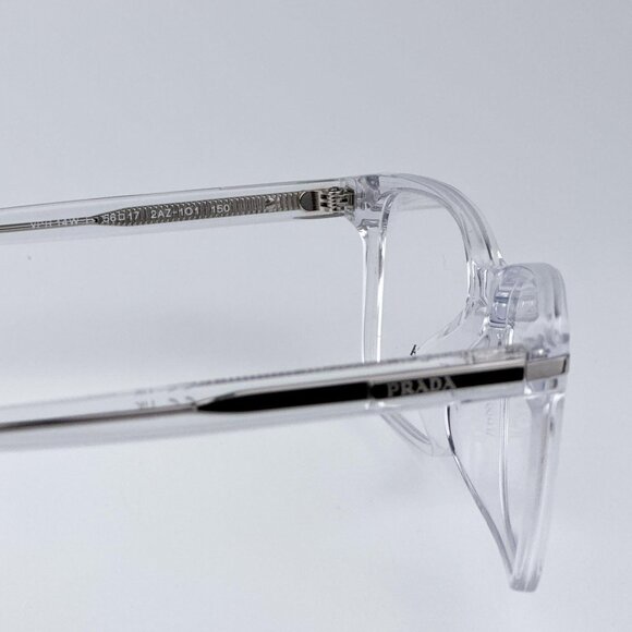 Prada PR14WVF 2AZ1O1 Women BRAND NEW Eyeglasses Crystal Square - Picture 11 of 11
